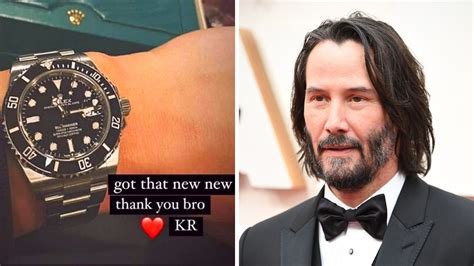 keanu reeves buys rolex for crew|rolex watches for sale.